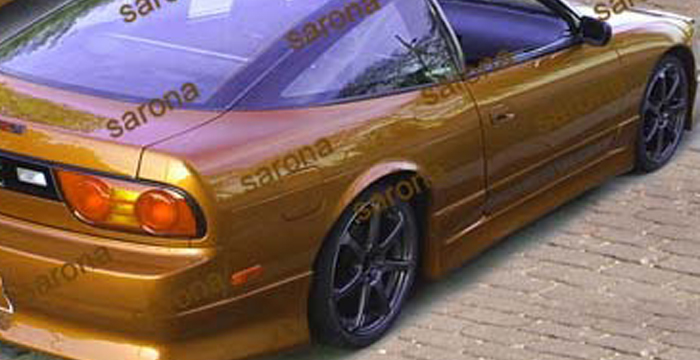 Custom Nissan 240SX  Coupe Side Skirts (1989 - 1994) - $290.00 (Part #NS-013-SS)